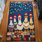 Whimsical Chicken Runner Rug - Nature Design | Serene Runner Rug