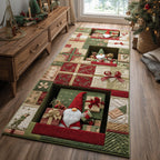 Whimsical Gnomes Runner Carpet Runner Rug - Cute Pet Design | Animal Printed Runner Rug