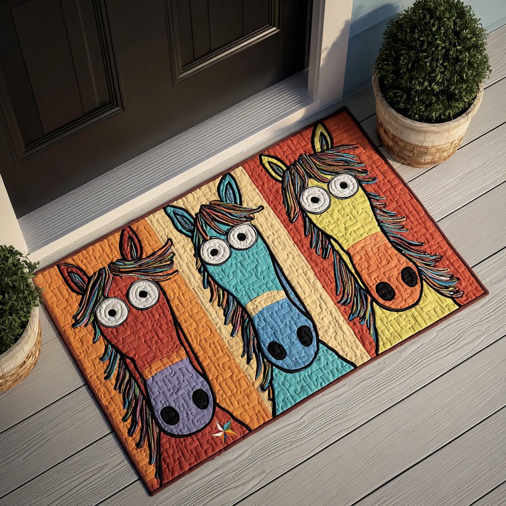 Whimsical Trail Doormat - Nature Design | Printed Welcome Doormat