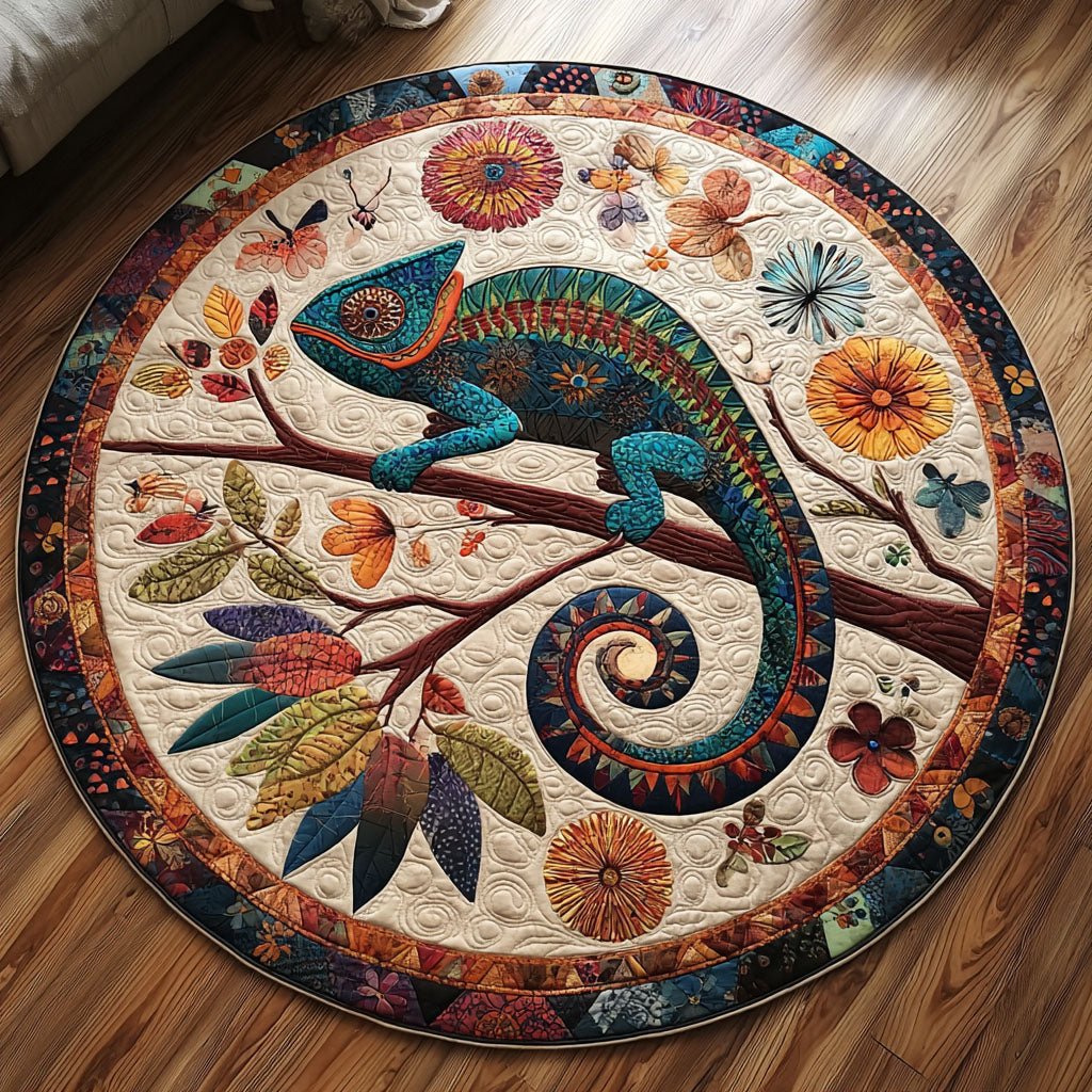 Whimsy Colors Round Mat Rug - Nature Design | Serene Home Decor