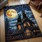Whiskered Companion area rug in a living room