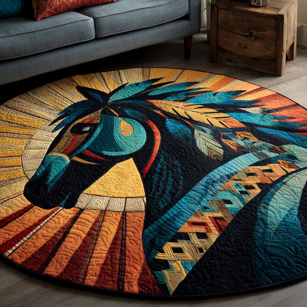 Wild Heritage Round Mat Rug - Nature Design | Serene Home Decor
