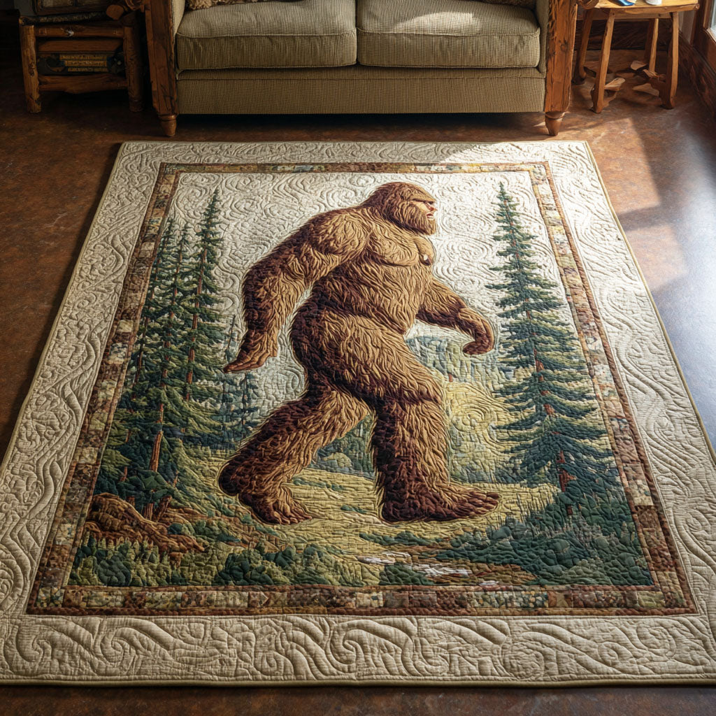 Wild Stroll area rug in a living room