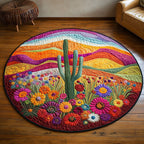 Wild West Wonders Round Mat Rug - Nature Design | Serene Home Decor