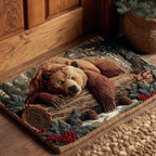 Wilderness Bear Doormat - Cute Animal Design | Printed Welcome Doormat