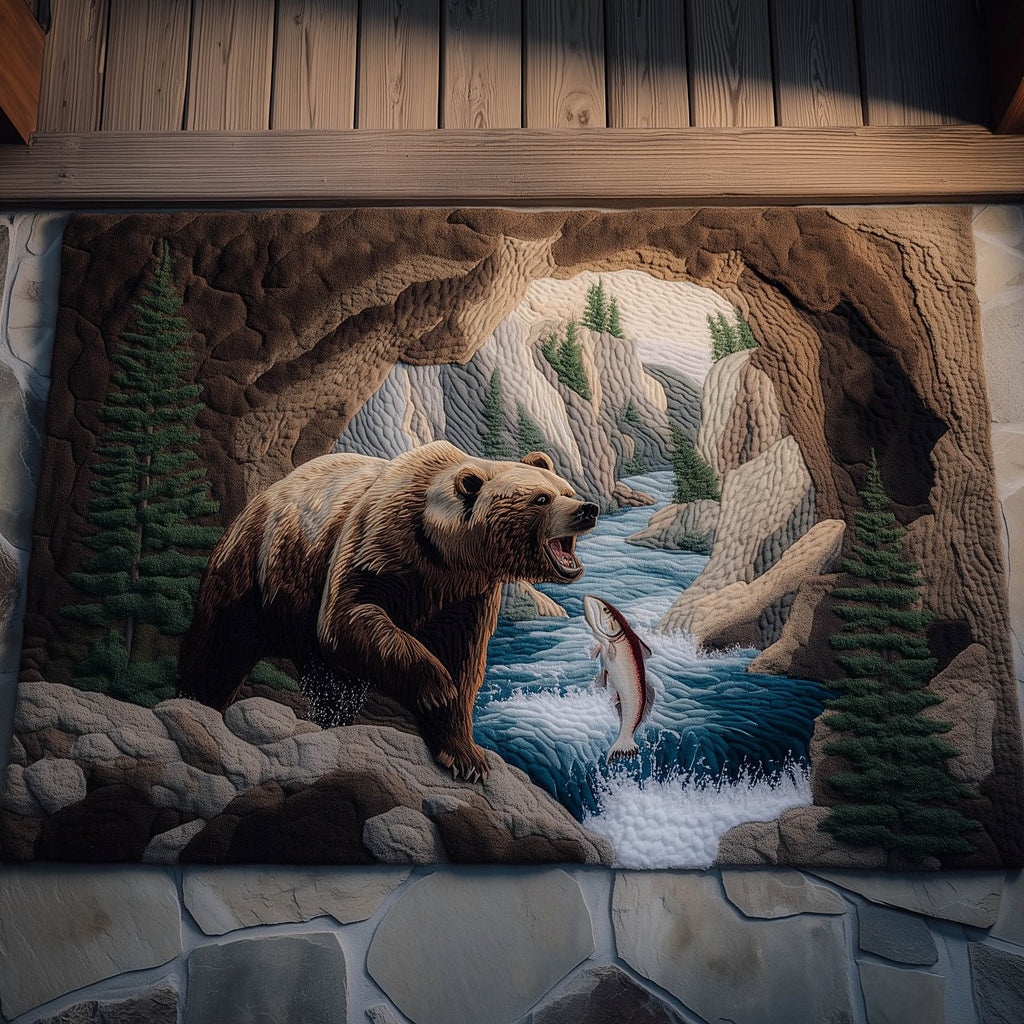 Wilderness Bear Doormat - Cute Animal Design | Printed Welcome Doormat