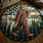 Wilderness Myth Round Mat Rug - Nature Design | Serene Home Decor