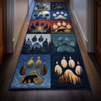 Wilderness Paw Runner Rug - Nature Design | Serene Runner Rug