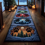 Wilderness Paw Runner Rug - Nature Design | Serene Runner Rug
