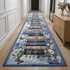 Wildflower Books Runner Rug - Nature Design | Serene Runner Rug