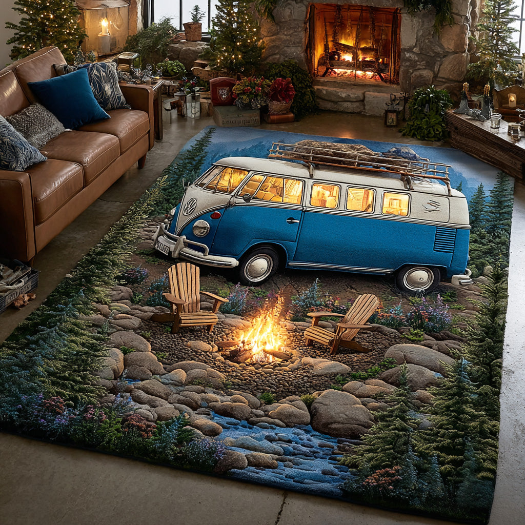 Wildlight Ridge area rug in a living room
