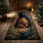 Wildwood Bear Runner Carpet Runner Rug - Cute Pet Design | Animal Printed Runner Rug