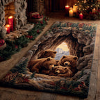 Willow Bear Runner Carpet Runner Rug - Cute Pet Design | Animal Printed Runner Rug