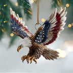 Wings of Freedom Christmas Ornament