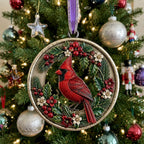 Wings of Hope Christmas Ornament
