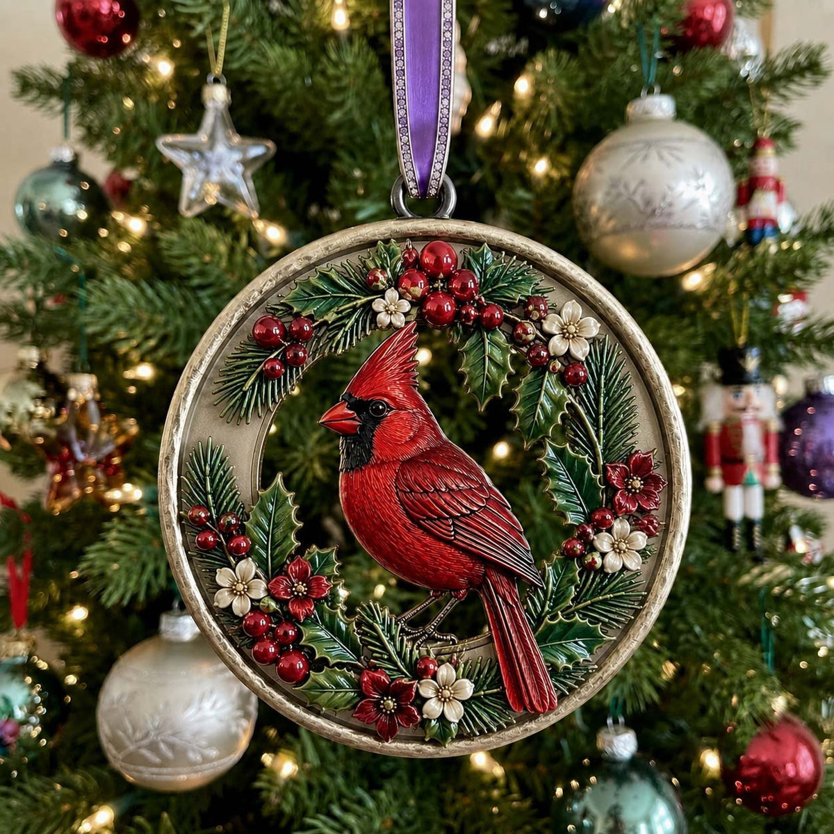 Wings of Hope Christmas Ornament