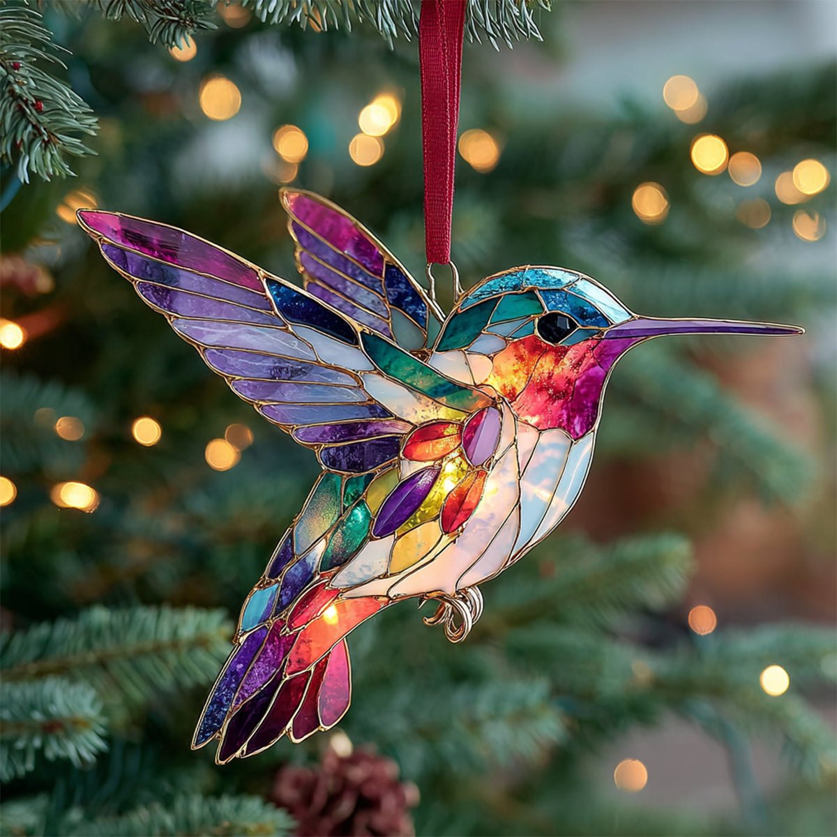 Wings of Love Christmas Ornament