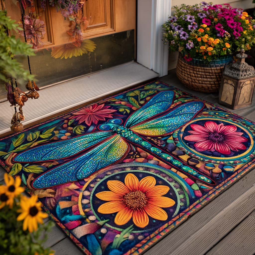Wings of Harmony Doormat - Nature Design | Printed Welcome Doormat