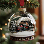 Frosty Fir Christmas Ornament