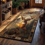 Winter Bloom Runner Carpet Runner Rug - Cute Pet Design | Animal Printed Runner Rug