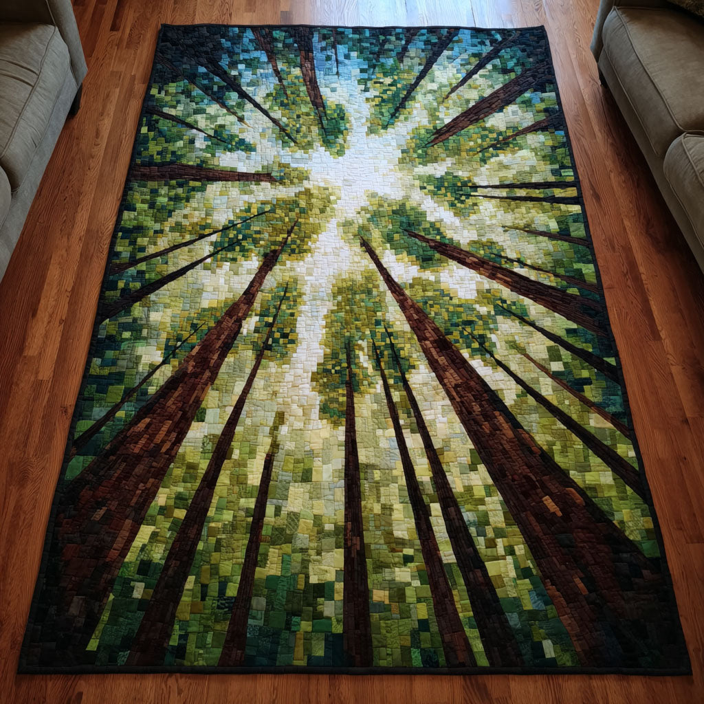 Winter Branches area rug in a living room