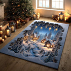 Winter Glow Lane area rug in a living room