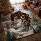 Winter Hollow area rug in a living room