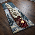 Winter Yeti Runner Rug - Nature Design | Serene Runner Rug