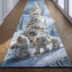 Winter Yeti Runner Rug - Nature Design | Serene Runner Rug