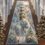 Winter Yeti Runner Rug - Nature Design | Serene Runner Rug