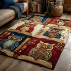Wise Chapters area rug in a living room