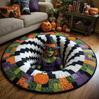 Witch Descent Round Mat Rug