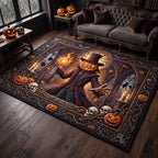 Witch Hollow area rug in a living room