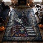 Witch's Cellar area rug in a living room
