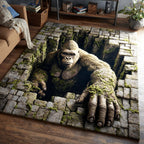 Woodland Legend area rug in a living room