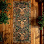 Woodland Majesty Runner Carpet Runner Rug - Cute Pet Design | Animal Printed Runner Rug