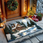 Woodland Rustic Calm Doormat - Nature Design | Printed Welcome Doormat