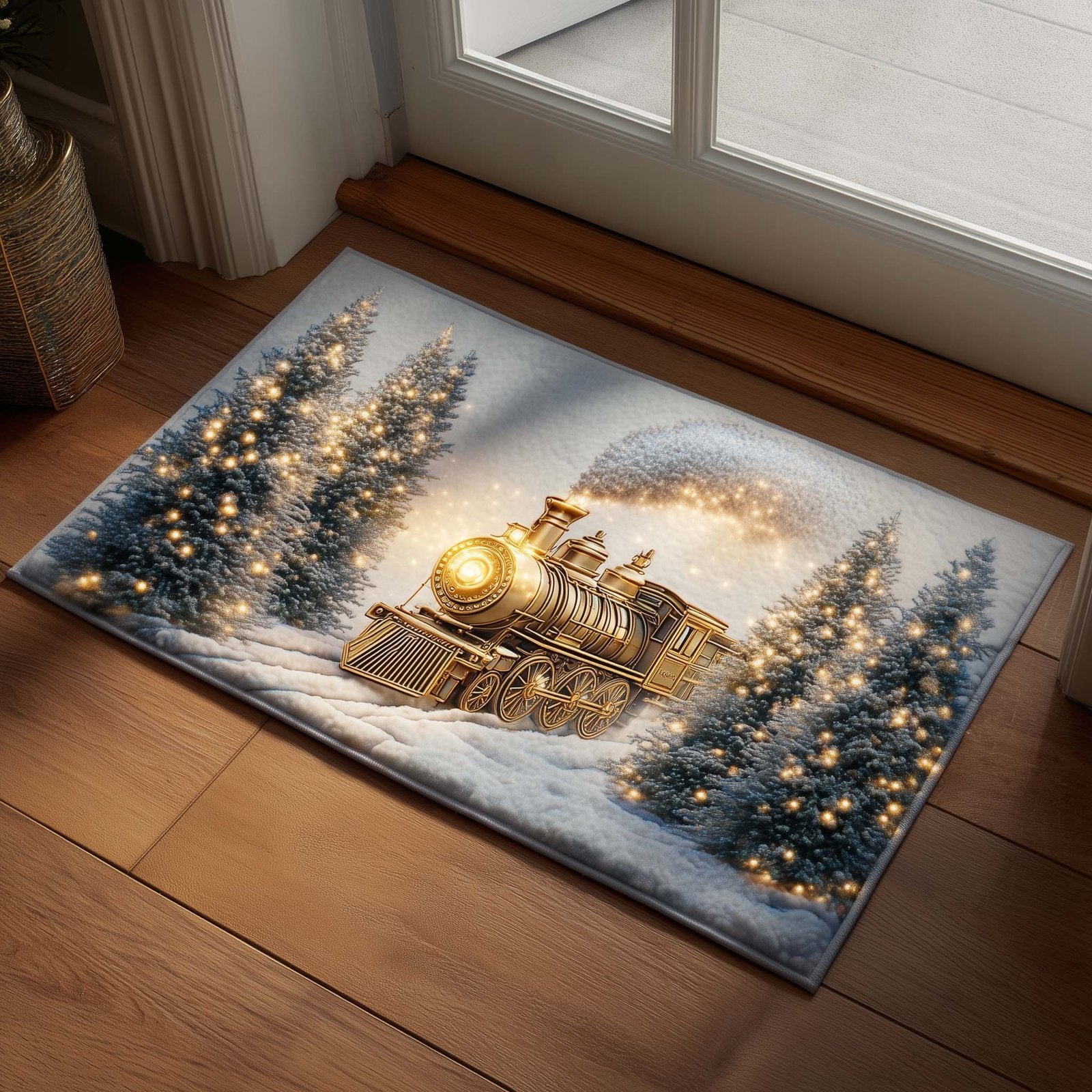 Yuletide Express Doormat - Nature Design | Printed Welcome Doormat