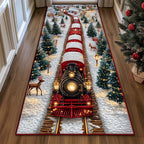 Yuletide Express Runner Rug - Nature Design | Serene Runner Rug