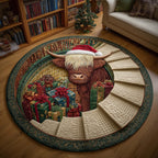 Yuletide Pasture Round Mat Rug - Nature Design | Serene Home Decor