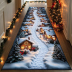 Yuletide Path Runner Rug - Nature Design | Serene Runner Rug