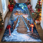 Yuletide Path Runner Rug - Nature Design | Serene Runner Rug