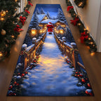 Yuletide Path Runner Rug - Nature Design | Serene Runner Rug