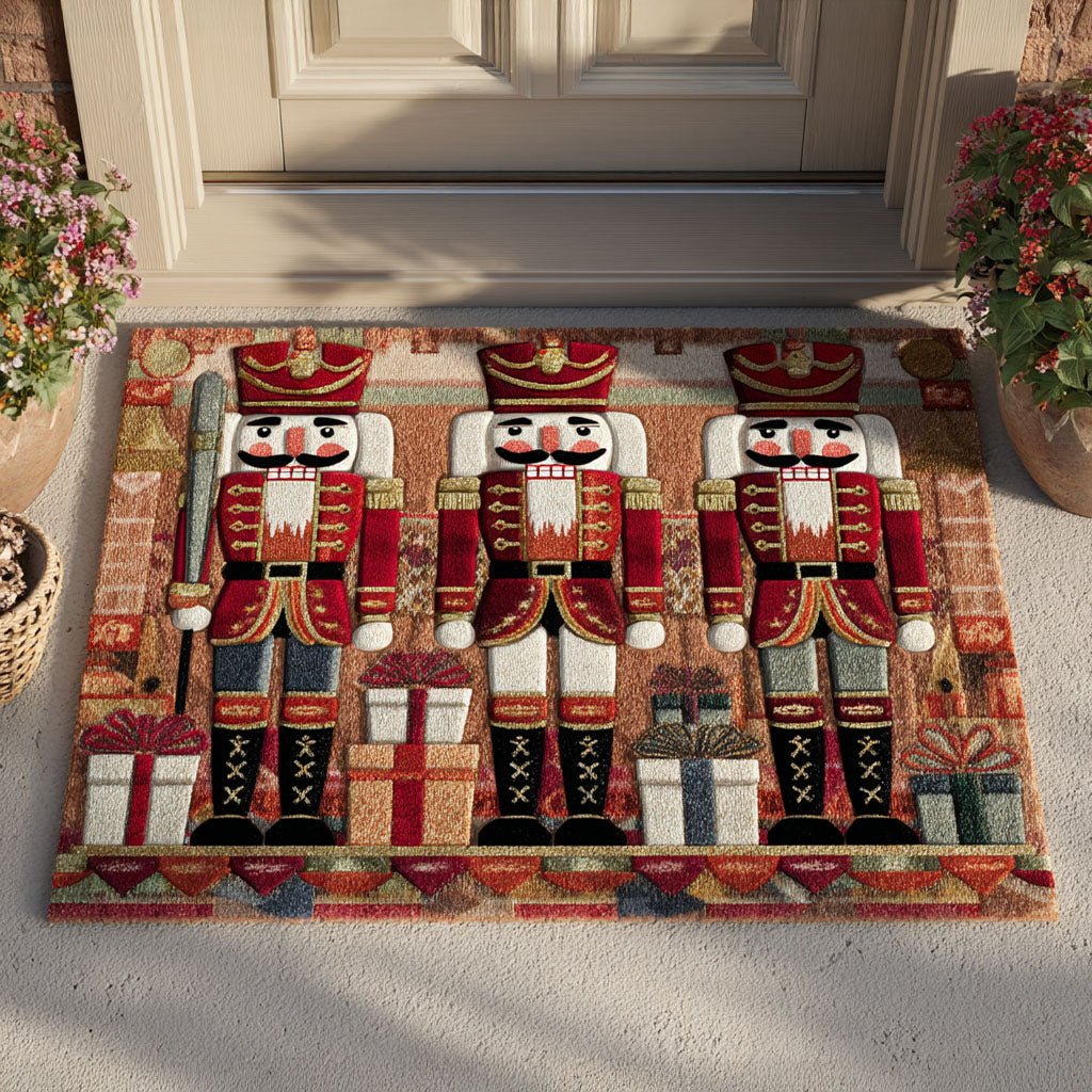 Yuletide Watch Doormat - Nature Design | Printed Welcome Doormat