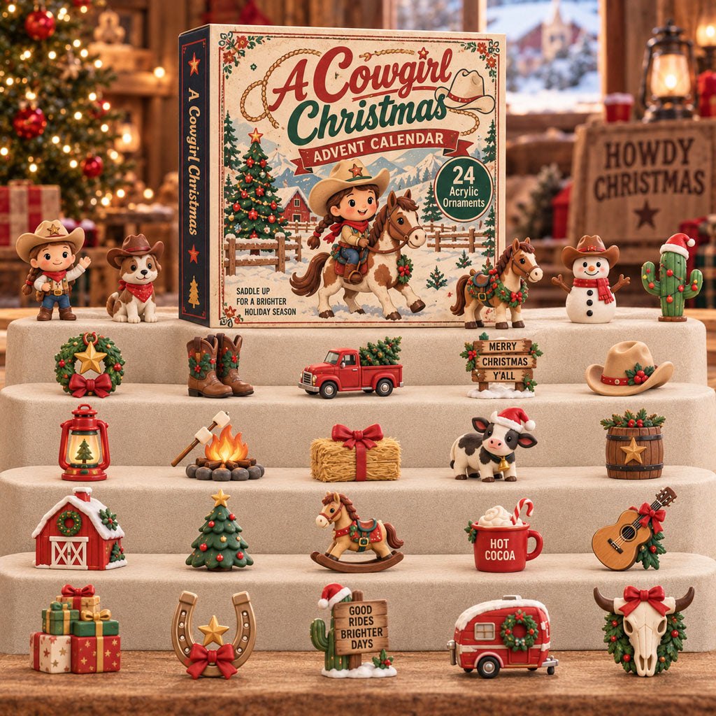A Cowgirl Christmas advent calendar