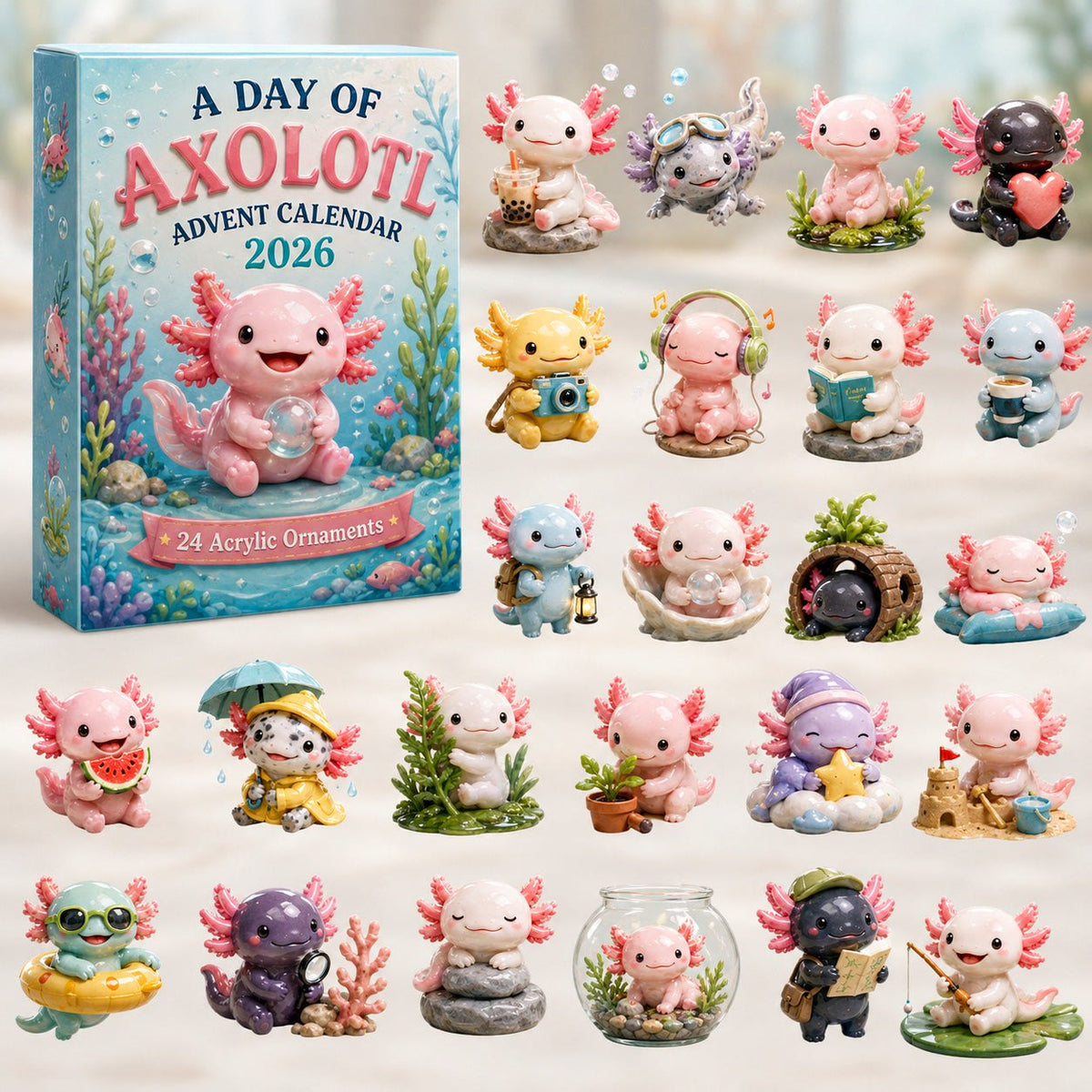 A Day Of Axolotl advent calendar