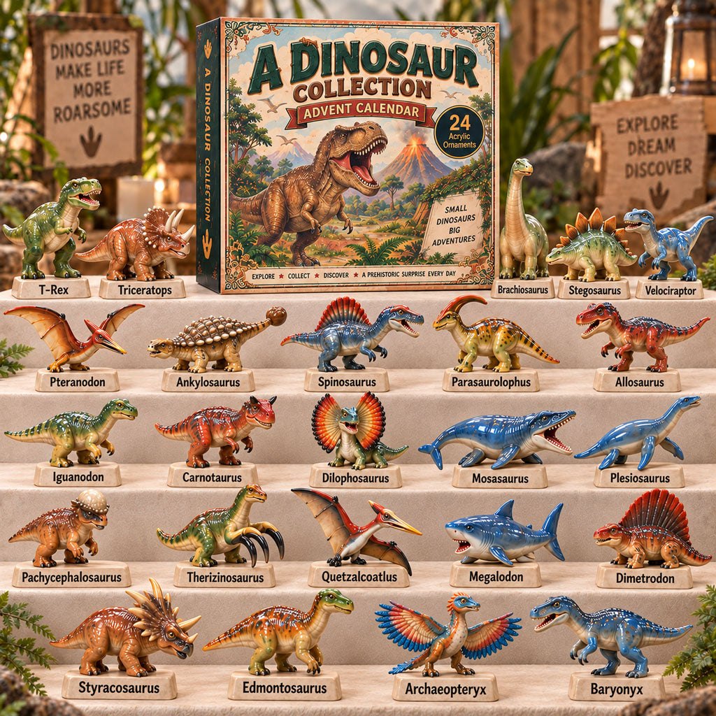 A Dinosaur Collection advent calendar