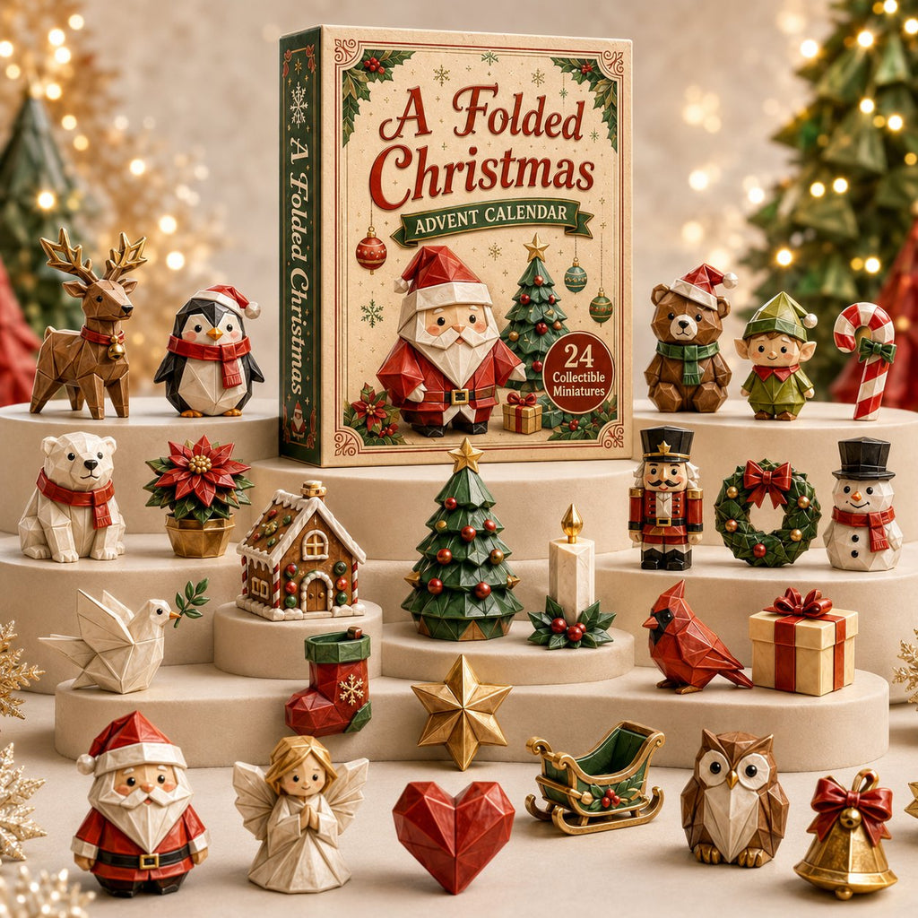A Folded Christmas 24-Day advent calendar
