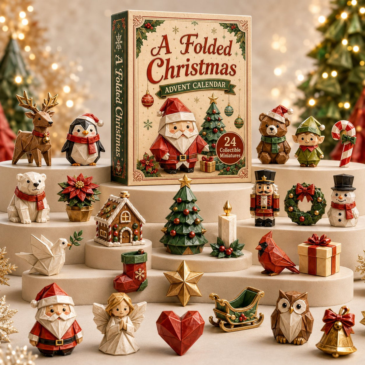 A Folded Christmas 24-Day advent calendar