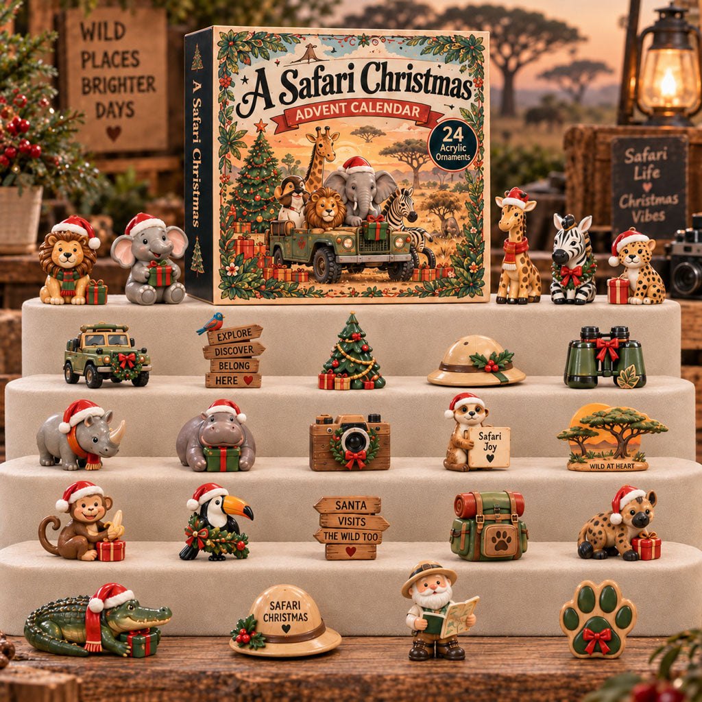 A Safari Christmas advent calendar